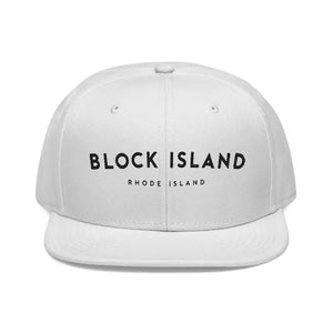 Assorted Color Block Island Embroidered Snapback Caps - Ocean State Styles
