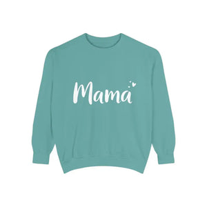 Assorted Mama Sweatshirts in Teal Green and Pink - Ocean State Styles
