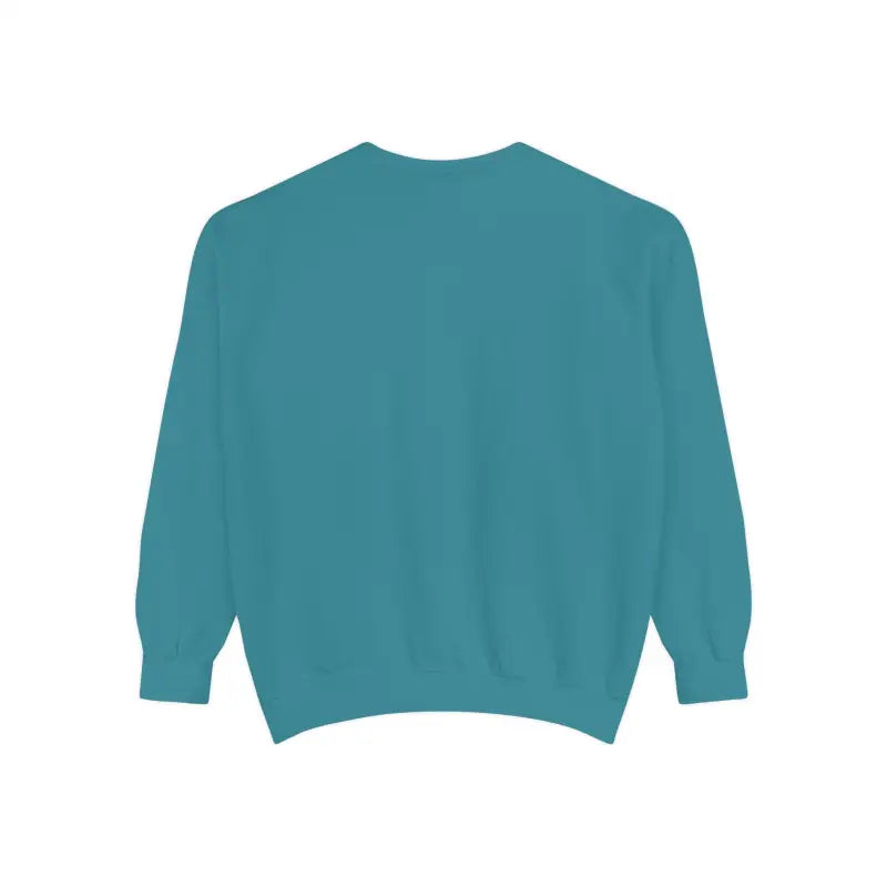 Teal crewneck sweatshirt from Assorted Mama Sweatshirts in Teal Green and Pink collection