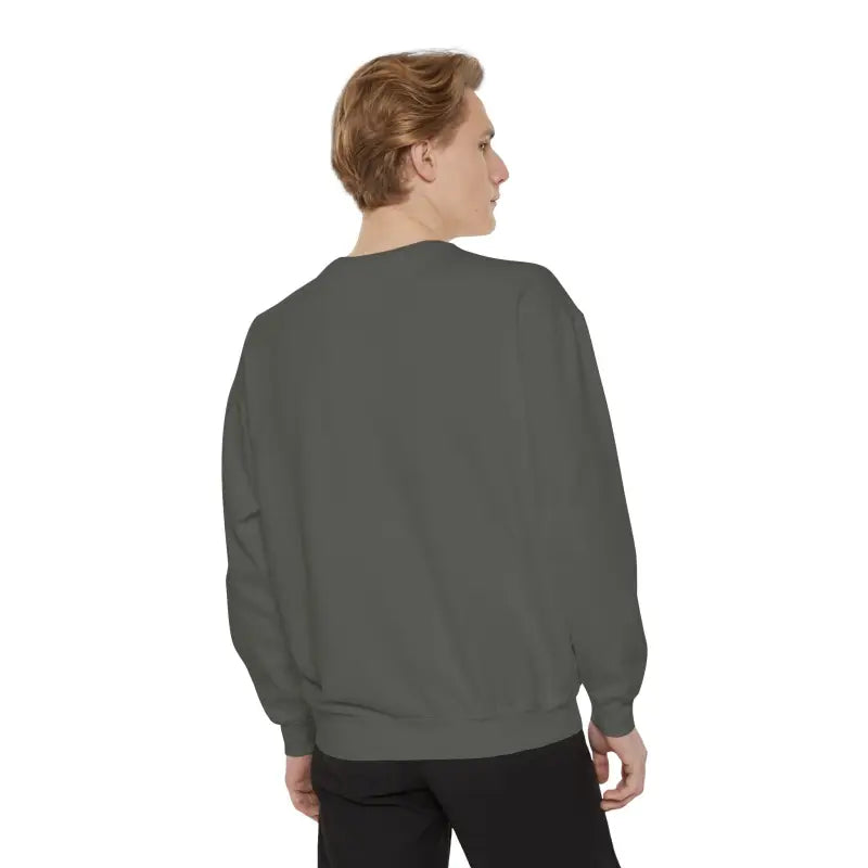 Gray crewneck sweatshirt from Assorted Mama Sweatshirts in Teal Green and Pink collection