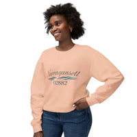 Assorted Unisex Lightweight Crewneck Sweatshirts in Peach Yellow Narragansett and Light Blue - Ocean State Styles