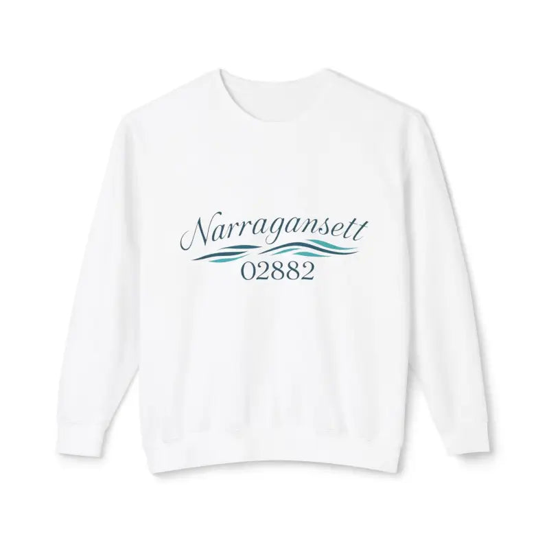 Assorted Unisex Lightweight Crewneck Sweatshirts in Peach Yellow Narragansett and Light Blue - Ocean State Styles