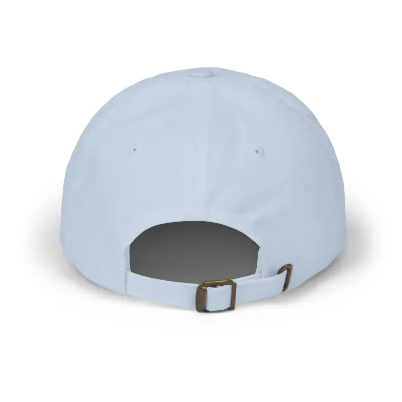 Light blue Baseball Cap G.O.D Grampy on Duty with adjustable bronze buckle