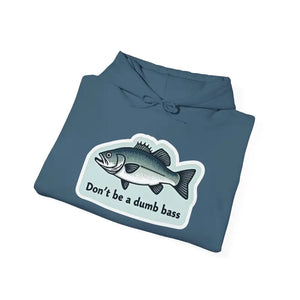 Bass Fishing Hoodie with Fish Graphic for Anglers - Ocean State Styles