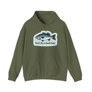 Bass Fishing Hoodie with Fish Graphic for Anglers - Ocean State Styles