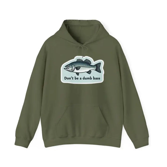 Bass Fishing Hoodie with Fish Graphic for Anglers - Ocean State Styles