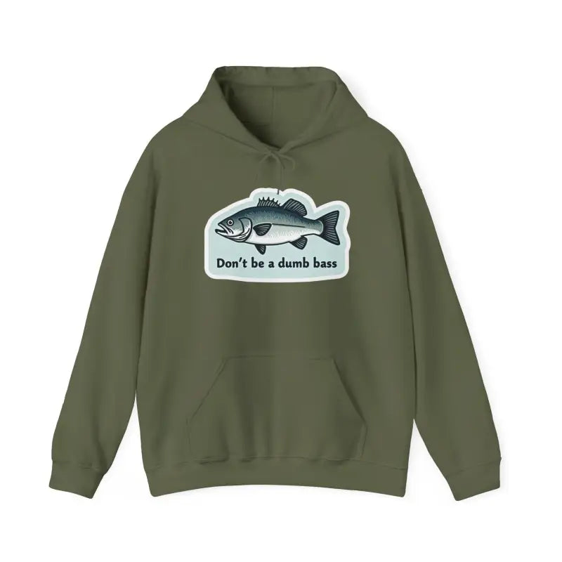 Bass Fishing Hoodie with Fish Graphic for Anglers - Ocean State Styles