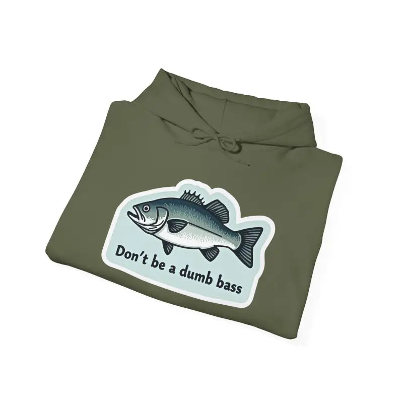 Bass Fishing Hoodie with Fish Graphic for Anglers - Ocean State Styles