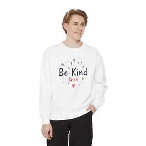 Be Kind Unisex Garment Dyed Sweatshirts for Cozy Comfort - Ocean State Styles