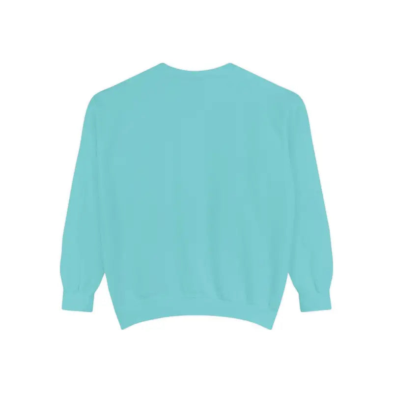 Aqua crewneck sweatshirt from the Be Kind collection in vibrant color options
