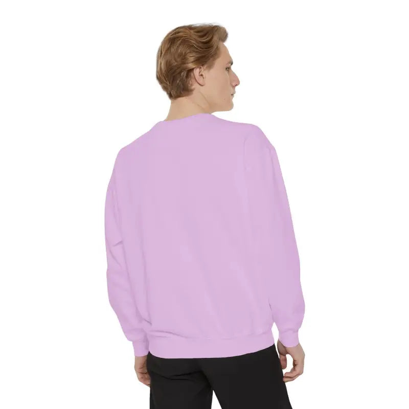 Lavender crewneck sweatshirt from Be Kind Unisex Sweatshirt collection with vibrant colors