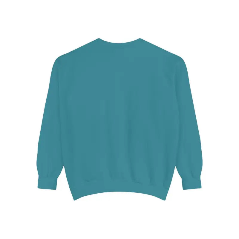 Teal crewneck sweatshirt from Be Kind Unisex Sweatshirt collection with vibrant colors