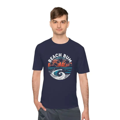 Beach Bum Unisex Moisture Wicking Tee for Summer Fun - Ocean State Styles