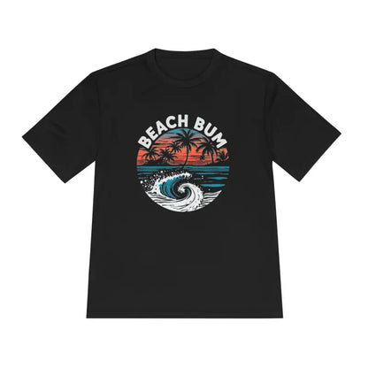 Beach Bum Unisex Moisture Wicking Tee for Summer Fun - Ocean State Styles