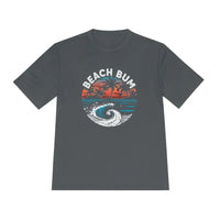 Beach Bum Unisex Moisture Wicking Tee for Summer Fun - Ocean State Styles