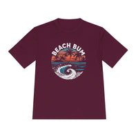 Beach Bum Unisex Moisture Wicking Tee for Summer Fun - Ocean State Styles