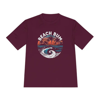 Beach Bum Unisex Moisture Wicking Tee for Summer Fun - Ocean State Styles