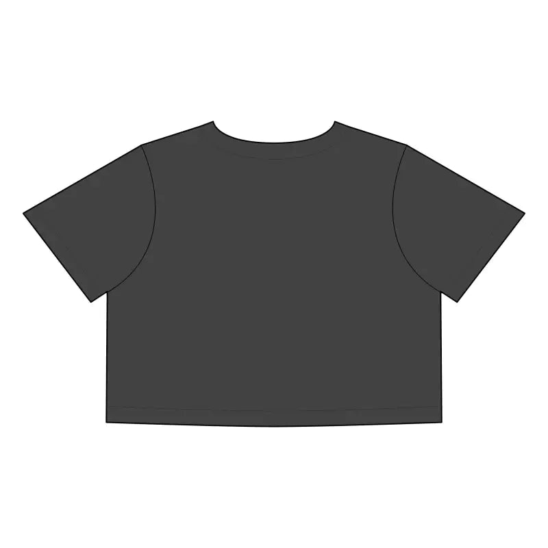 Beach Graphic Crop Tops for Women in Gray and White with Sundays at the Beach Design - Ocean State Styles