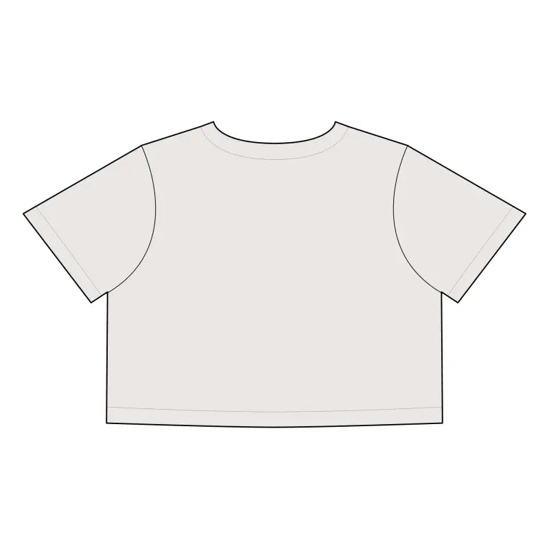 Beach Graphic Crop Tops for Women in Gray and White with Sundays at the Beach Design - Ocean State Styles