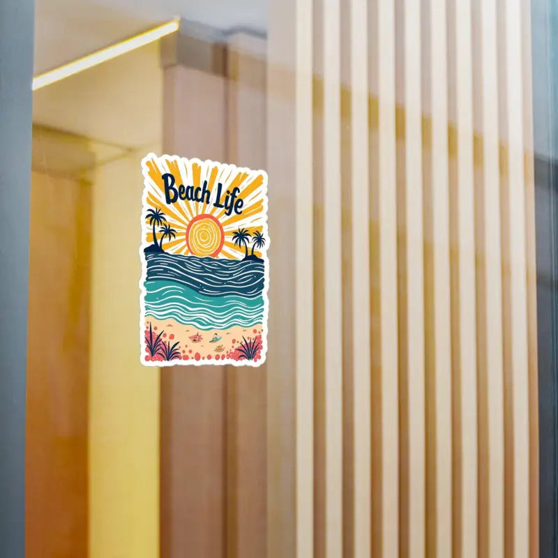 Beach Life Sticker Coastal Adventure Vinyl Decal - Ocean State Styles
