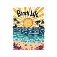 Beach Life Sticker Coastal Adventure Vinyl Decal - Ocean State Styles