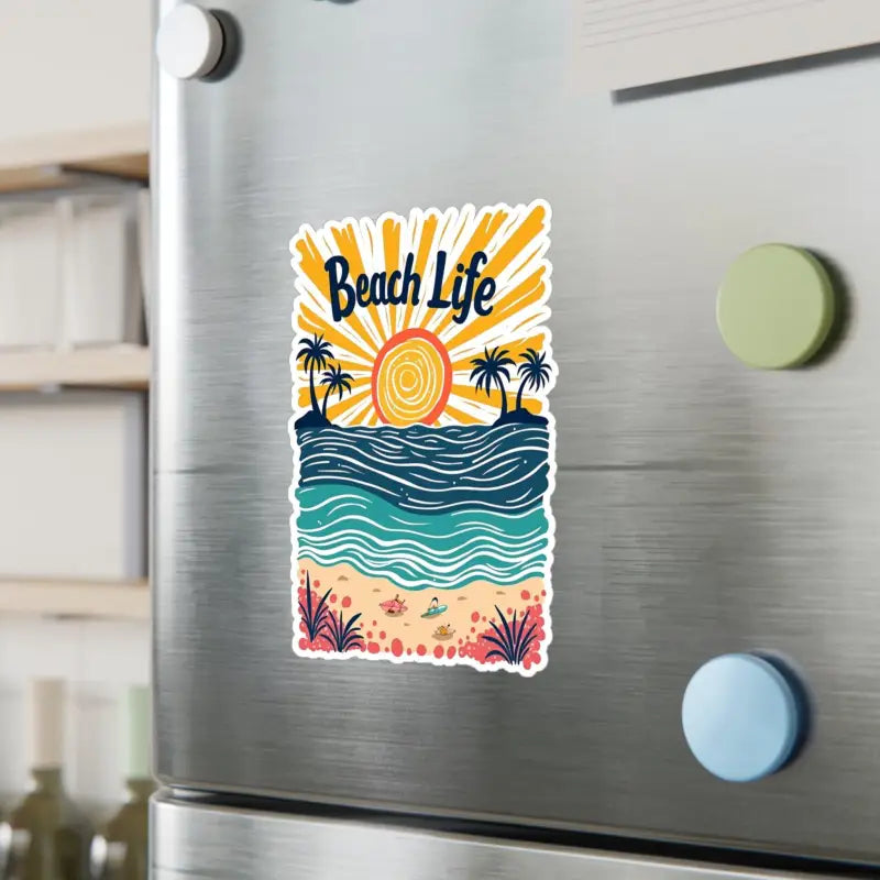 Beach Life Sticker Coastal Adventure Vinyl Decal - Ocean State Styles