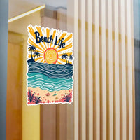 Beach Life Sticker Coastal Adventure Vinyl Decal - Ocean State Styles
