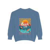 Beach Life Unisex Reverse Printed Sweatshirt for Comfort - Ocean State Styles