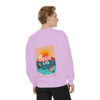 Beach Life Unisex Reverse Printed Sweatshirt for Comfort - Ocean State Styles