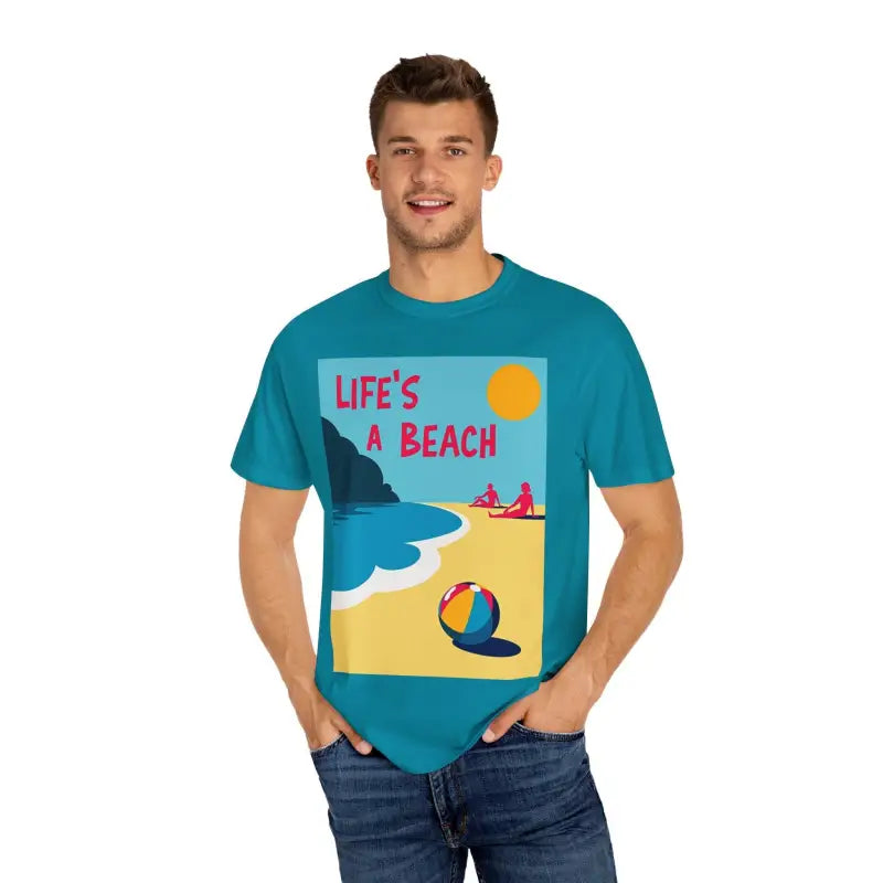 Life’s a Beach graphic tee featured in Beach Life Unisex T Shirt collection