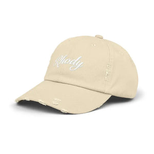 Beige Black And Blue Distressed Baseball Caps - Ocean State Styles