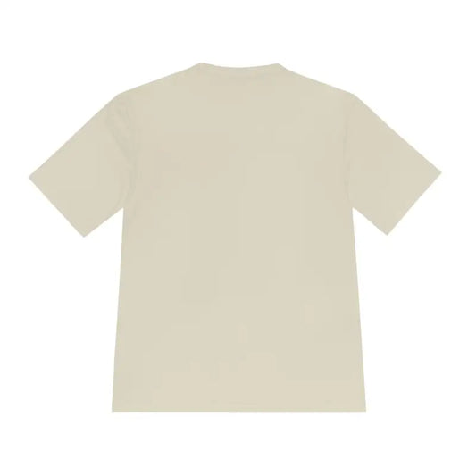 Beige I Love My Cat Moisture Wicking T Shirt with Cat Paw Print - Ocean State Styles