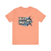 Bite Me Unisex Fish Graphic Tee Casual Style Fashion - Ocean State Styles
