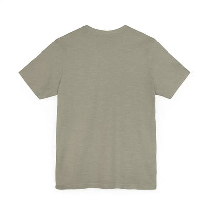 Plain khaki t-shirt of Bite Me Unisex Fish Graphic Tee for casual wear