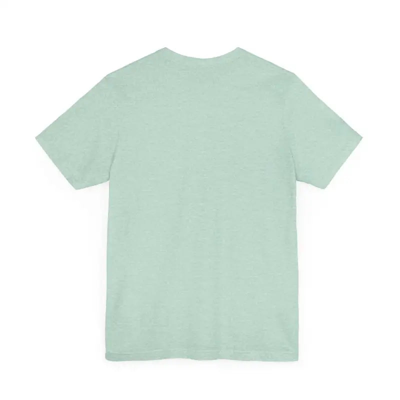 Light green unisex t-shirt featuring a Bite Me fish graphic design