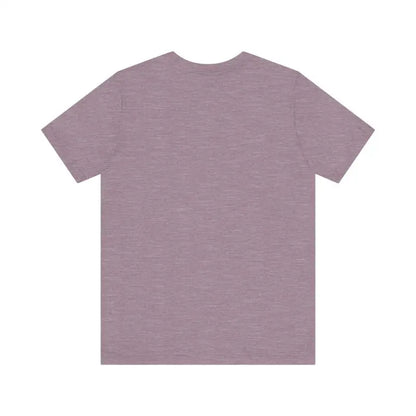 Heather mauve t-shirt featuring Bite Me Unisex Fish Graphic Tee design