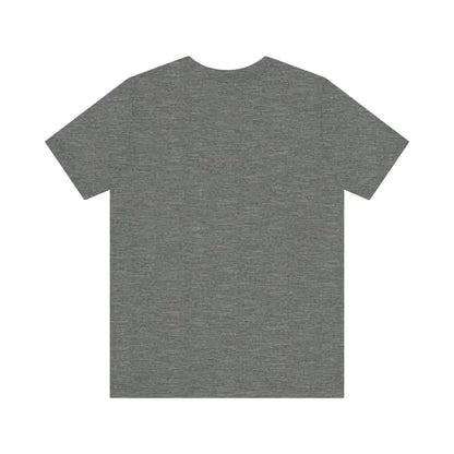 Heather gray Bite Me Unisex Fish Graphic Tee showcasing a stylish fish design