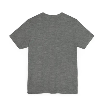 Gray heathered t-shirt featuring the Bite Me Unisex Fish Graphic Tee design