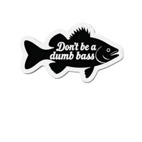 Black Fish Die Cut Magnet with White Border Home Decor - Ocean State Styles
