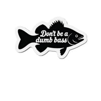 Black Fish Die Cut Magnet with White Border Home Decor - Ocean State Styles