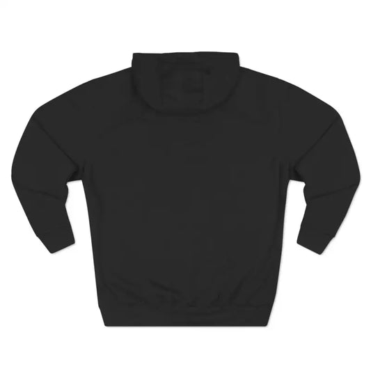 Black Hoodie with Just Vibe Sound Wave Design for Comfort - Ocean State Styles