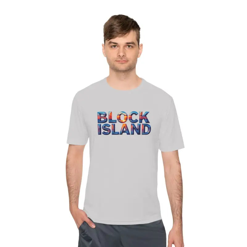 Block Island Adventure Unisex Moisture Wicking T Shirt - Ocean State Styles