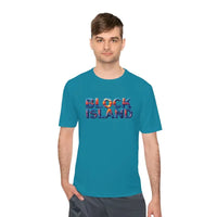 Block Island Adventure Unisex Moisture Wicking T Shirt - Ocean State Styles