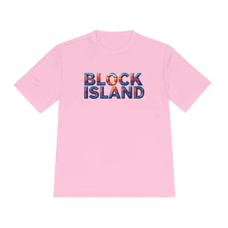 Block Island Adventure Unisex Moisture Wicking T Shirt - Ocean State Styles