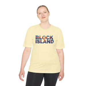 Block Island Adventure Unisex Moisture Wicking T Shirt - Ocean State Styles