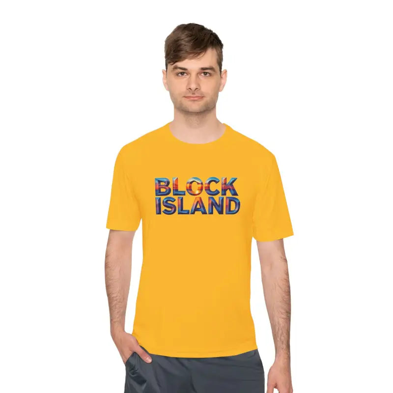 Block Island Adventure Unisex Moisture Wicking T Shirt - Ocean State Styles