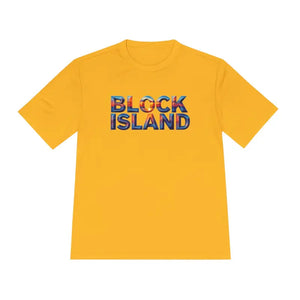 Block Island Adventure Unisex Moisture Wicking T Shirt - Ocean State Styles