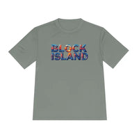 Block Island Adventure Unisex Moisture Wicking T Shirt - Ocean State Styles