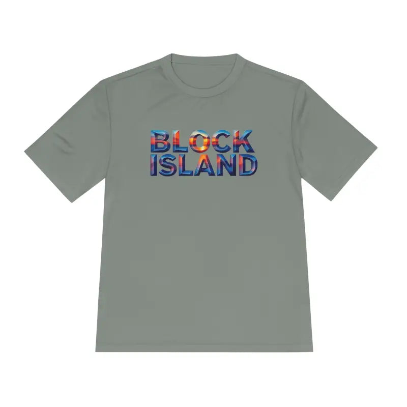 Block Island Adventure Unisex Moisture Wicking T Shirt - Ocean State Styles