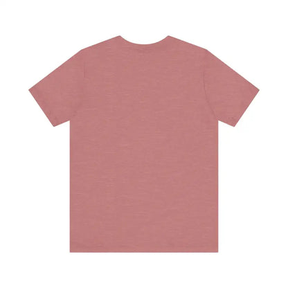 Rose-colored t-shirt from the Block Island Beach Vibes Unisex Tee collection